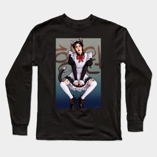 Maid Catboy Long Sleeve T-Shirt